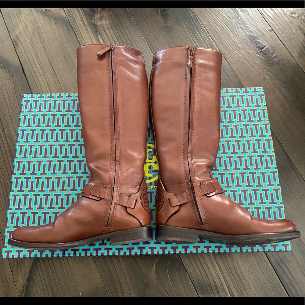 Tory Burch DERBY Riding Boot - Picture 2 of 10